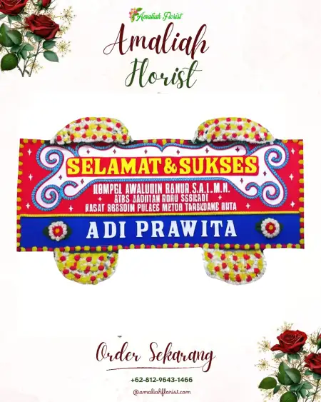Papan Bunga Ucapan Selamat Kuncen